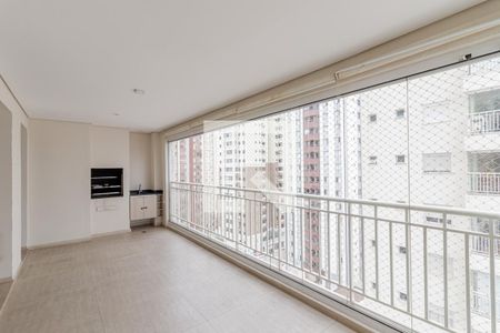 Varanda Gourmet  de apartamento à venda com 3 quartos, 113m² em Vila Gumercindo, São Paulo