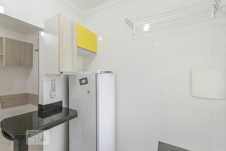 Cozinha de kitnet/studio para alugar com 1 quarto, 20m² em Vila São Pedro, Santo André