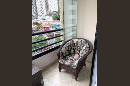 Varanda Sala de apartamento para alugar com 3 quartos, 124m² em Vila Mascote, São Paulo