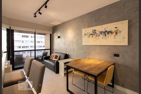 Sala de apartamento para alugar com 1 quarto, 48m² em Itaim Bibi, São Paulo