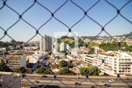 Vista da Suíte de apartamento à venda com 2 quartos, 60m² em Rio Comprido, Rio de Janeiro