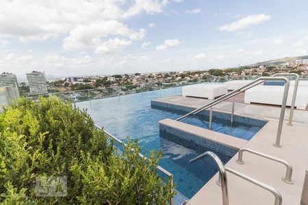 Área comum - Piscina de kitnet/studio para alugar com 1 quarto, 39m² em Bela Vista, Porto Alegre