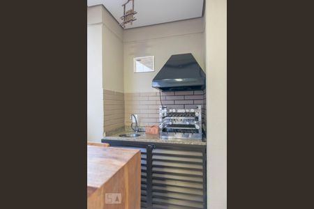 Detalhe Varanda Gourmte de apartamento para alugar com 3 quartos, 97m² em Centro, Santo André