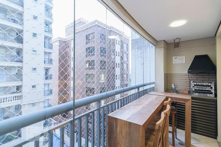 Varanda Gourmet de apartamento para alugar com 3 quartos, 97m² em Centro, Santo André