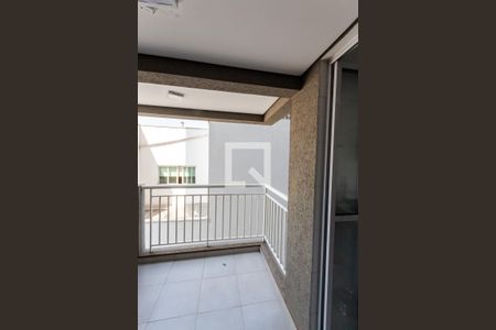 Varanda da Sala de apartamento à venda com 2 quartos, 59m² em Vila São Pedro, Santo André