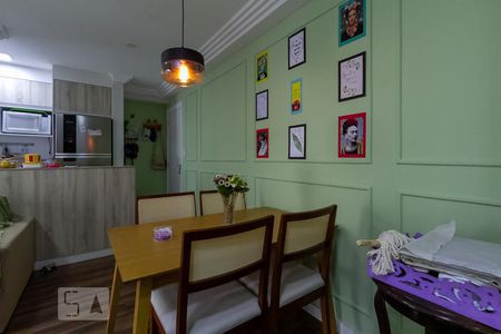 Sala de Jantar de apartamento à venda com 2 quartos, 55m² em Conceição, Diadema