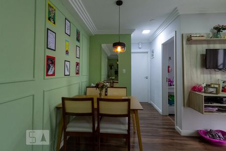 Sala de Jantar de apartamento à venda com 2 quartos, 55m² em Conceição, Diadema