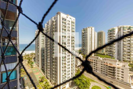 Varanda Vista de apartamento à venda com 3 quartos, 140m² em Barra da Tijuca, Rio de Janeiro