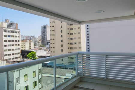 Vista da varanda de apartamento para alugar com 2 quartos, 70m² em Centro, Campinas