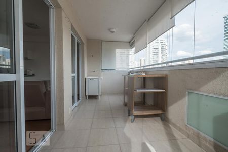 Varanda de apartamento à venda com 1 quarto, 40m² em Jardim Novo Santo Amaro, São Paulo