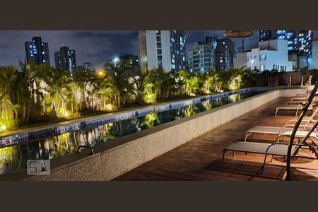 Área Comum - Piscina de kitnet/studio para alugar com 1 quarto, 35m² em Campos Elíseos, São Paulo