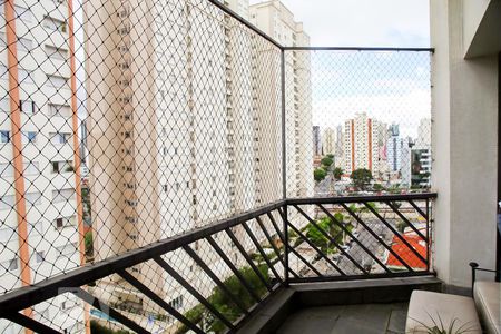 Varanda da Sala de apartamento para alugar com 3 quartos, 186m² em Tatuapé, São Paulo