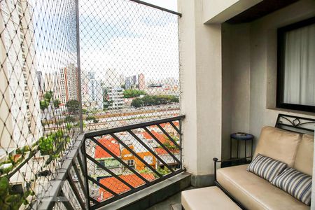 Varanda da Sala de apartamento para alugar com 3 quartos, 186m² em Tatuapé, São Paulo