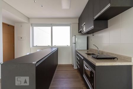 Cozinha de apartamento à venda com 1 quarto, 48m² em Centro, Osasco