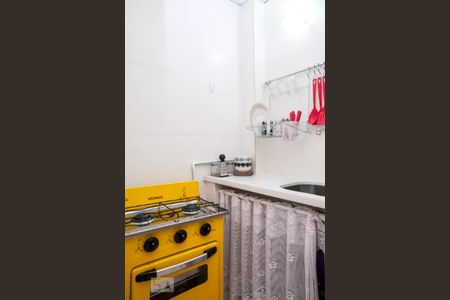 Cozinha de kitnet/studio à venda com 1 quarto, 35m² em Copacabana, Rio de Janeiro