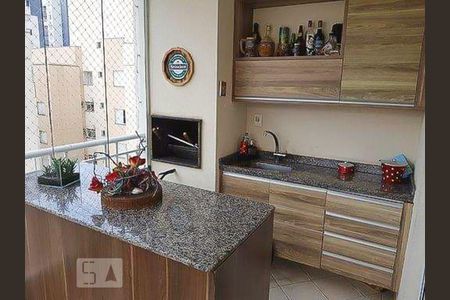 Varanda gourmet de apartamento à venda com 3 quartos, 156m² em Vila Invernada, São Paulo