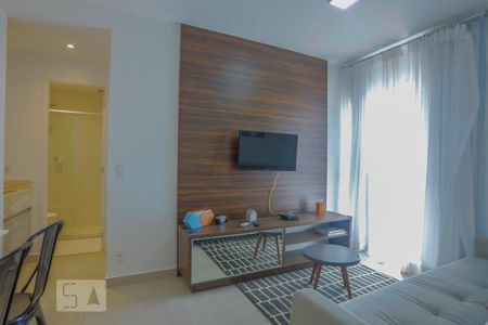 Sala  de apartamento para alugar com 1 quarto, 42m² em Jardim Glória, São Paulo