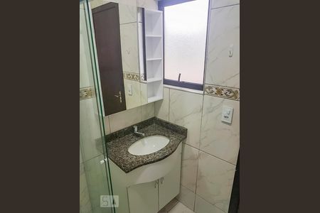 Banheiro do Quarto 1 de apartamento para alugar com 3 quartos, 95m² em Vila Assunção, Santo André