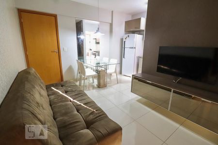 Sala de apartamento para alugar com 1 quarto, 50m² em Setor Leste Universitário, Goiânia