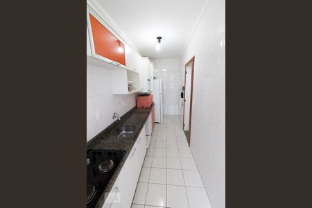 Cozinha de apartamento para alugar com 2 quartos, 65m² em Praia Comprida, São José