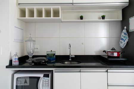 cozinha de kitnet/studio à venda com 1 quarto, 20m² em Santana, São Paulo