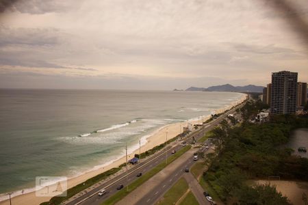 Vista da Varanda de apartamento para alugar com 1 quarto, 100m² em Barra da Tijuca, Rio de Janeiro