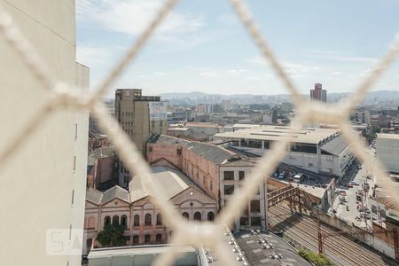 Vista sala de apartamento à venda com 2 quartos, 45m² em Brás, São Paulo