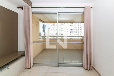 Varanda da Sala de apartamento à venda com 3 quartos, 80m² em Vila da Serra, Nova Lima