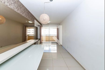 Sala de apartamento à venda com 3 quartos, 80m² em Vila da Serra, Nova Lima