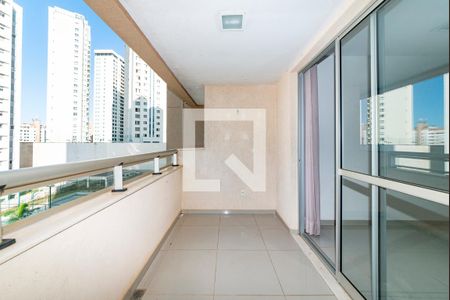 Varanda da Sala de apartamento à venda com 3 quartos, 80m² em Vila da Serra, Nova Lima