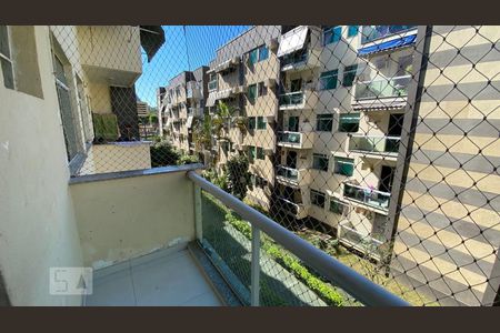 Varanda da Sala de apartamento para alugar com 2 quartos, 42m² em Jacarepaguá, Rio de Janeiro