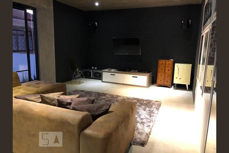 Sala de TV de casa para alugar com 4 quartos, 482m² em Alto da Lapa, São Paulo