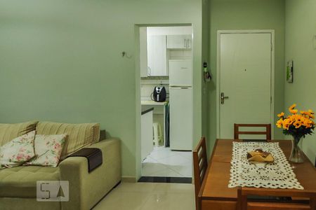 Sala de apartamento para alugar com 1 quarto, 50m² em Paulicéia, São Bernardo do Campo