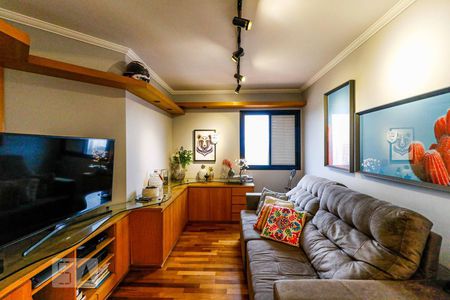 Sala de TV de apartamento à venda com 2 quartos, 75m² em Jardim Luanda, São Paulo