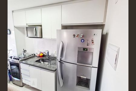 Cozinha de apartamento à venda com 1 quarto, 32m² em Água Branca, São Paulo