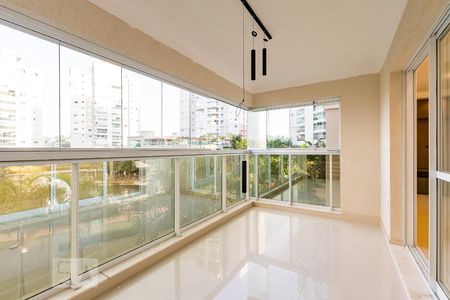 Varanda Gourmet de apartamento à venda com 3 quartos, 131m² em Fazenda São Quirino, Campinas