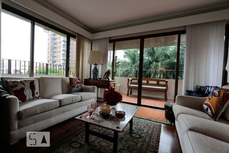 sala de apartamento à venda com 4 quartos, 285m² em Vila Morumbi, São Paulo
