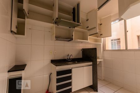 Cozinha de apartamento para alugar com 2 quartos, 50m² em Santa Mônica, Belo Horizonte
