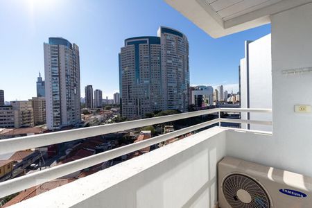 Varanda de kitnet/studio à venda com 1 quarto, 27m² em Pinheiros, São Paulo