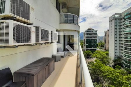 Varanda de apartamento à venda com 2 quartos, 141m² em Barra da Tijuca, Rio de Janeiro
