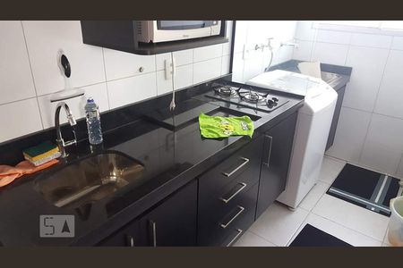 cozinha/lavanderia de apartamento à venda com 2 quartos, 47m² em Vila Campos Sales, Campinas