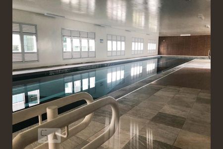 Área comum - Piscina aquecida  de kitnet/studio à venda com 1 quarto, 55m² em Vila Regente Feijó, São Paulo