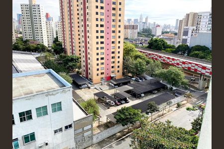 Vista da Sala de apartamento à venda com 2 quartos, 60m² em Brás, São Paulo