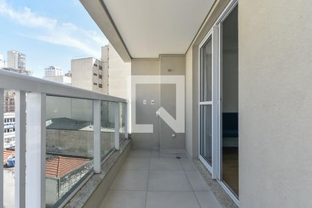 Varanda de kitnet/studio à venda com 1 quarto, 38m² em Santa Cecília, São Paulo