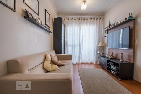 Sala de apartamento para alugar com 2 quartos, 51m² em Chácara Santo Antônio (zona Sul), São Paulo