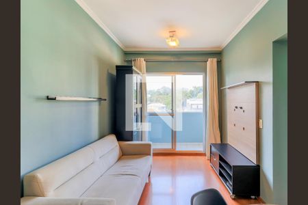 Sala de apartamento para alugar com 2 quartos, 51m² em Chácara Santo Antônio (zona Sul), São Paulo