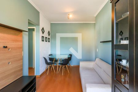 Sala de apartamento à venda com 2 quartos, 51m² em Chácara Santo Antônio (zona Sul), São Paulo