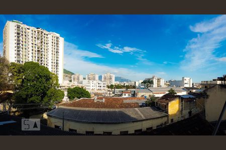 Sala vista de apartamento à venda com 1 quarto, 33m² em Estácio, Rio de Janeiro