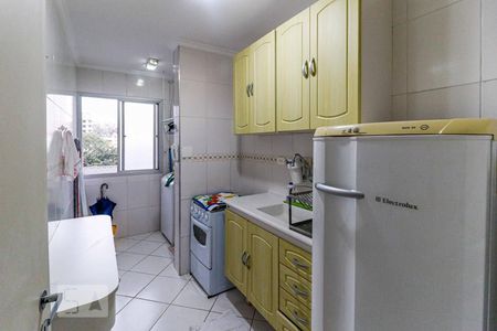 Cozinha de apartamento para alugar com 2 quartos, 49m² em Jardim Taquaral, São Paulo