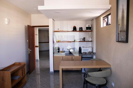 Sala de apartamento para alugar com 1 quarto, 35m² em Setor Central, Goiânia